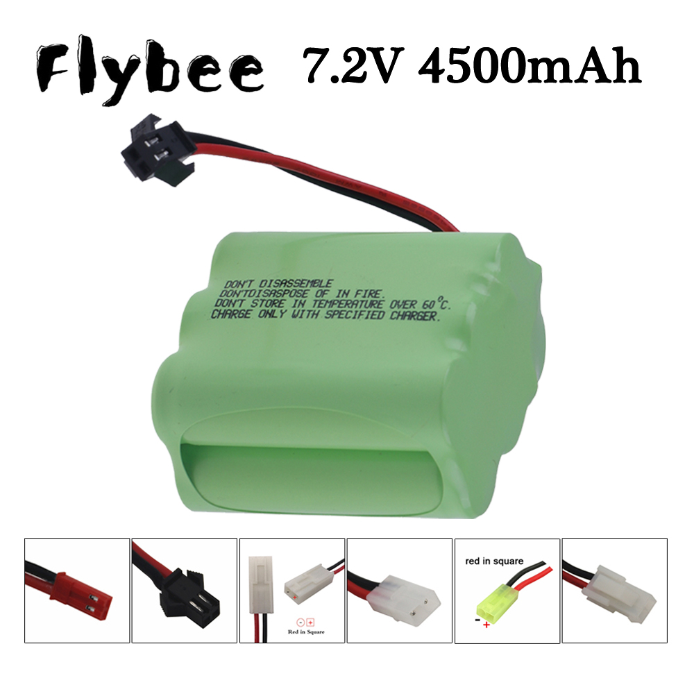 Rc Hobby Models - แบตเตอรี่ 7.2V สําหรับ RC เรือรถไฟฟ้าของเล่นถัง 7.2V