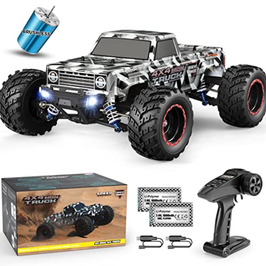 Rc Hobby Grade Monster Truck - รถบรรทุกมอนสเตอร์ RC ขับเคลื่อน 4 ล้อ สำหรับผู้ใหญ่และเด็กผู้ชาย