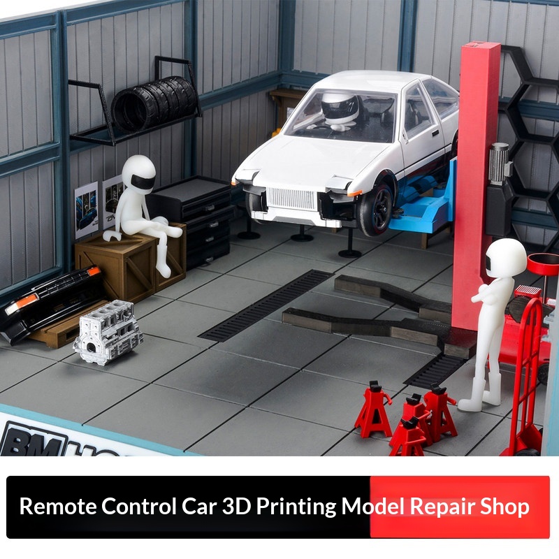 Rc Hobby Garage - ชุดซ่อมรถบังคับวิทยุ BM HOBBY ขนาด 1/24 แบบจำลอง