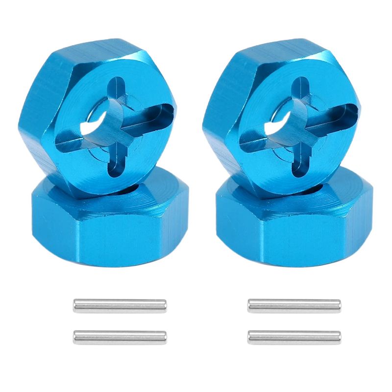 Wheel Hex Adapter - อะแดปเตอร์โลหะแบบหกเหลี่ยม 4 ชิ้น ขนาด 7 มม.