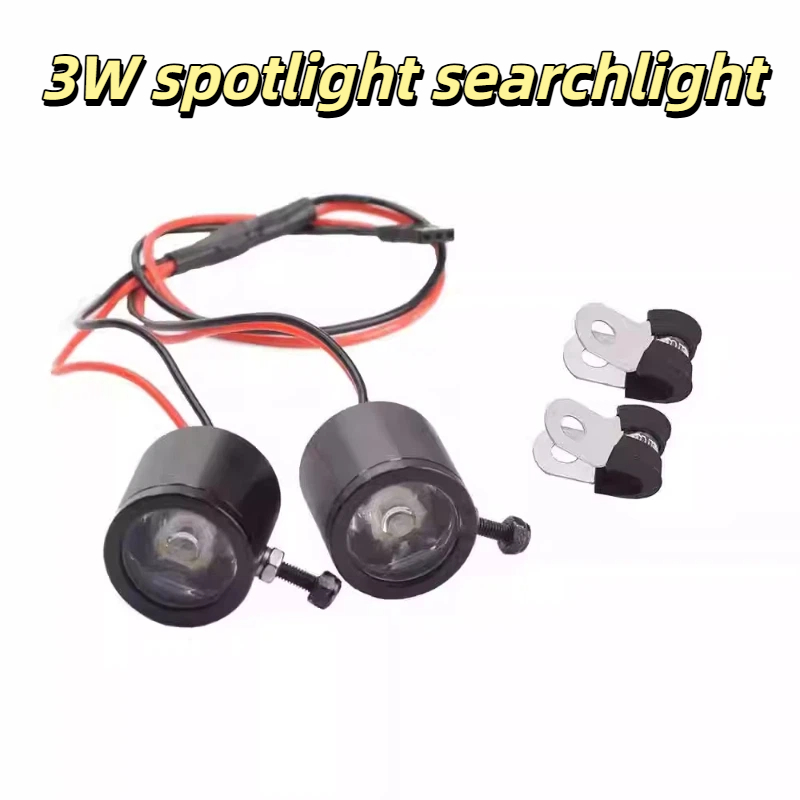 Rc Hobby Models - ไฟหน้า LED 3W สำหรับรถบังคับวิทยุขนาด 1/5 นิโตรคาร์