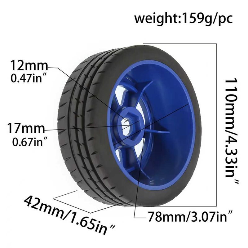 ยางล้อ ABUM-RC พร้อมอะแดปเตอร์ - Wheel Hex Adapter บทวิจารณ์และราคา