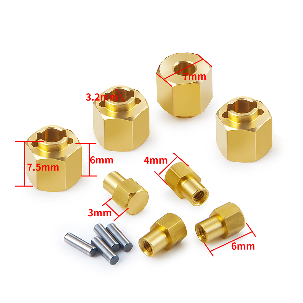 Axspeed อะแดปเตอร์4ชิ้นล้อทองเ - Wheel Hex Adapter บทวิจารณ์และราคา