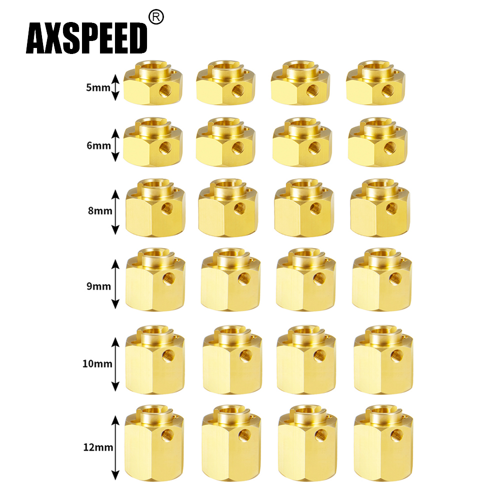 AXSPEED 4 ชิ้น 5/6/8/9/10/12 ม - Wheel Hex Adapter บทวิจารณ์และราคา