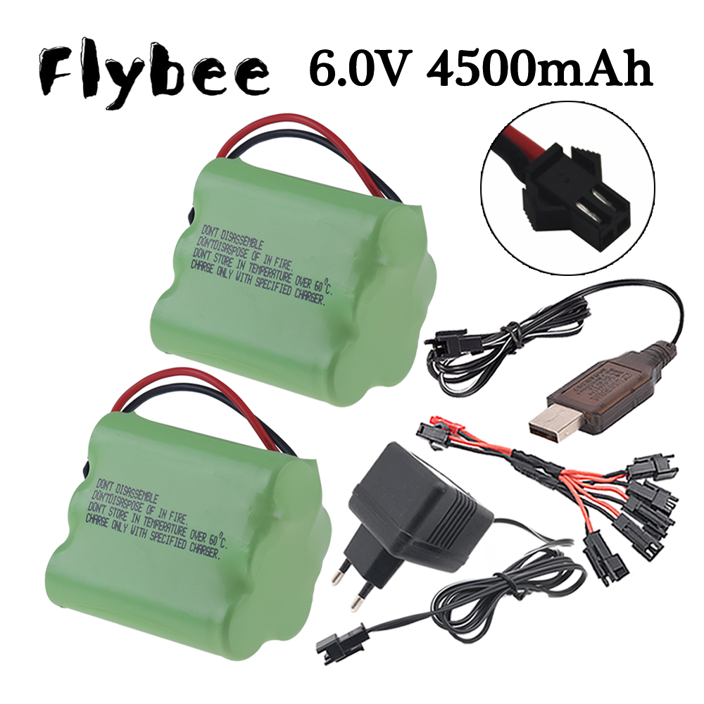 6V 4500mAh แบตเตอรี่ Ni-MH ปลั - Rc Hobby Truck บทวิจารณ์และราคา