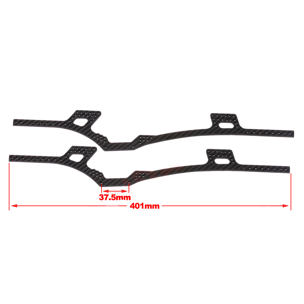 คาร์บอนไฟเบอร์ LCG แชสซีชุดกรอ - Rc Crawler 4X4 บทวิจารณ์และราคา