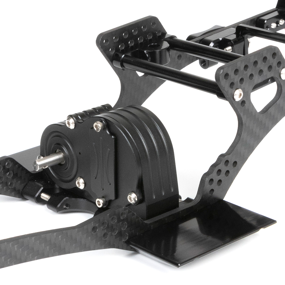 คาร์บอนไฟเบอร์ LCG แชสซีชุดกรอ - Rc Crawler 4X4 บทวิจารณ์และราคา
