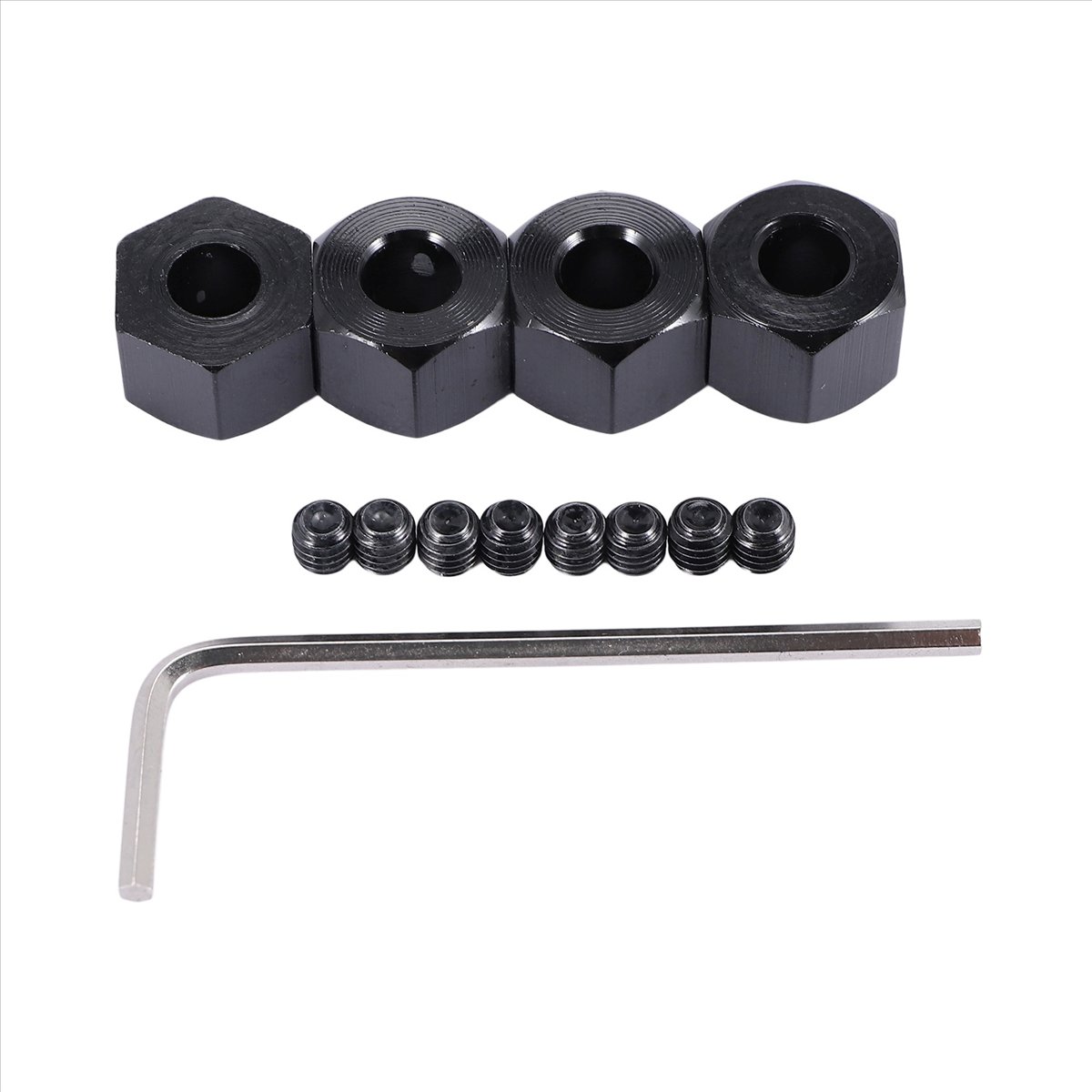 ABXY 4PCS 5 มม. ถึง 12 มม. อะแ - Wheel Hex Adapter บทวิจารณ์และราคา