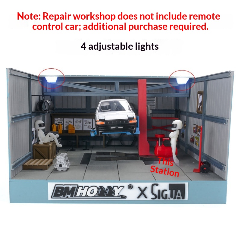 ชุดซ่อมรถบังคับวิทยุ BM HOBBY  - Rc Hobby Garage บทวิจารณ์และราคา