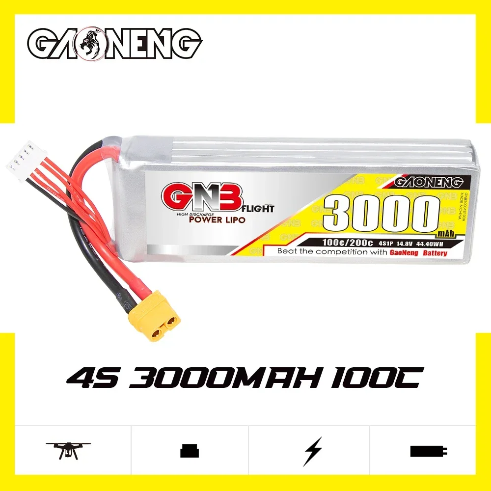 GAONENG GNB 3000mAh 4S 100C 20 - Rc Hobby Models บทวิจารณ์และราคา