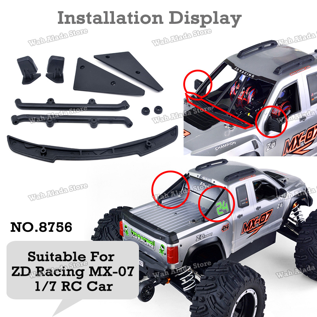 ZD Racing MX-07 1/7 RC Car Pro - Body Shell Rc บทวิจารณ์และราคา