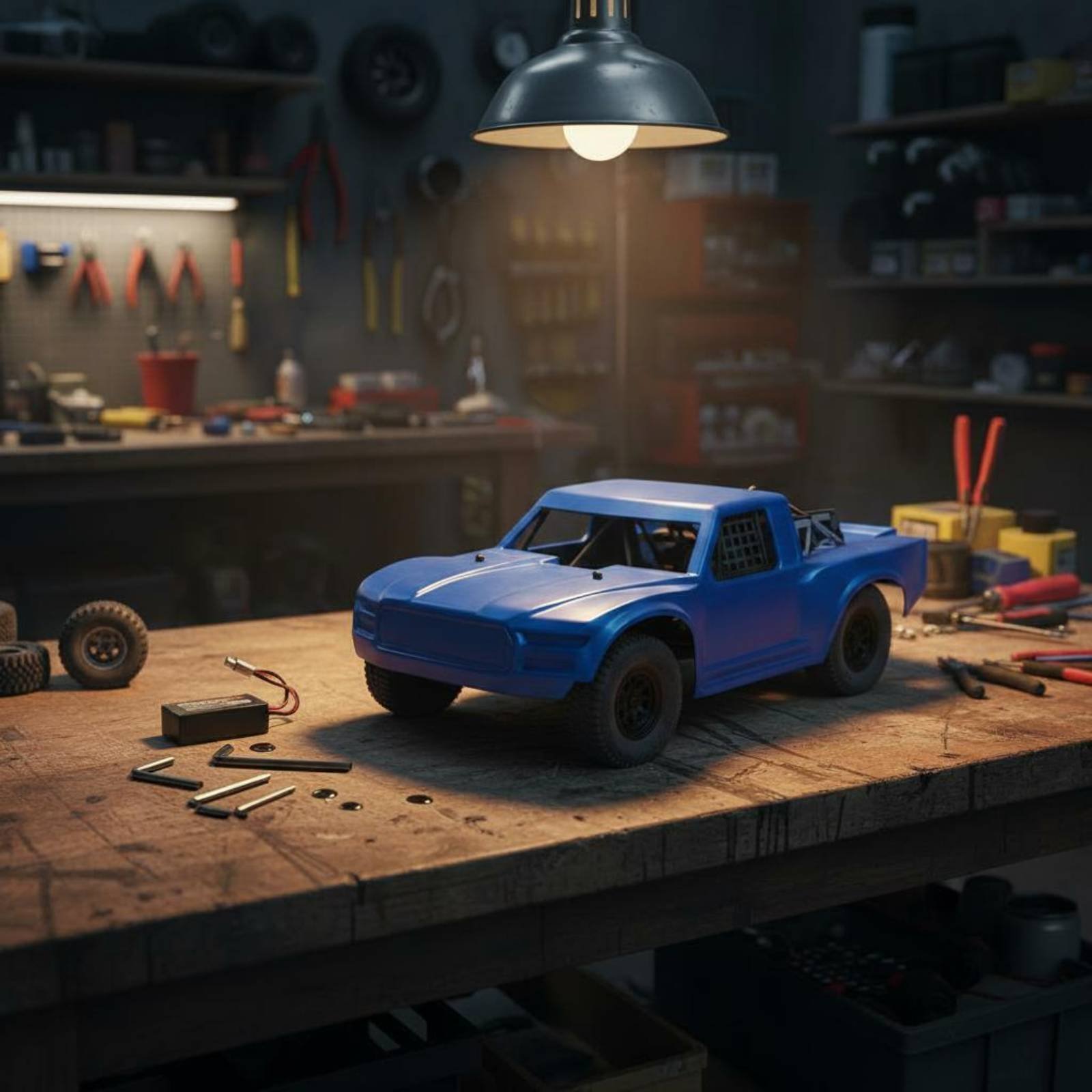 ตัวถังรถบรรทุก RC ขนาด 1:10 ติ - Body Shell Rc บทวิจารณ์และราคา
