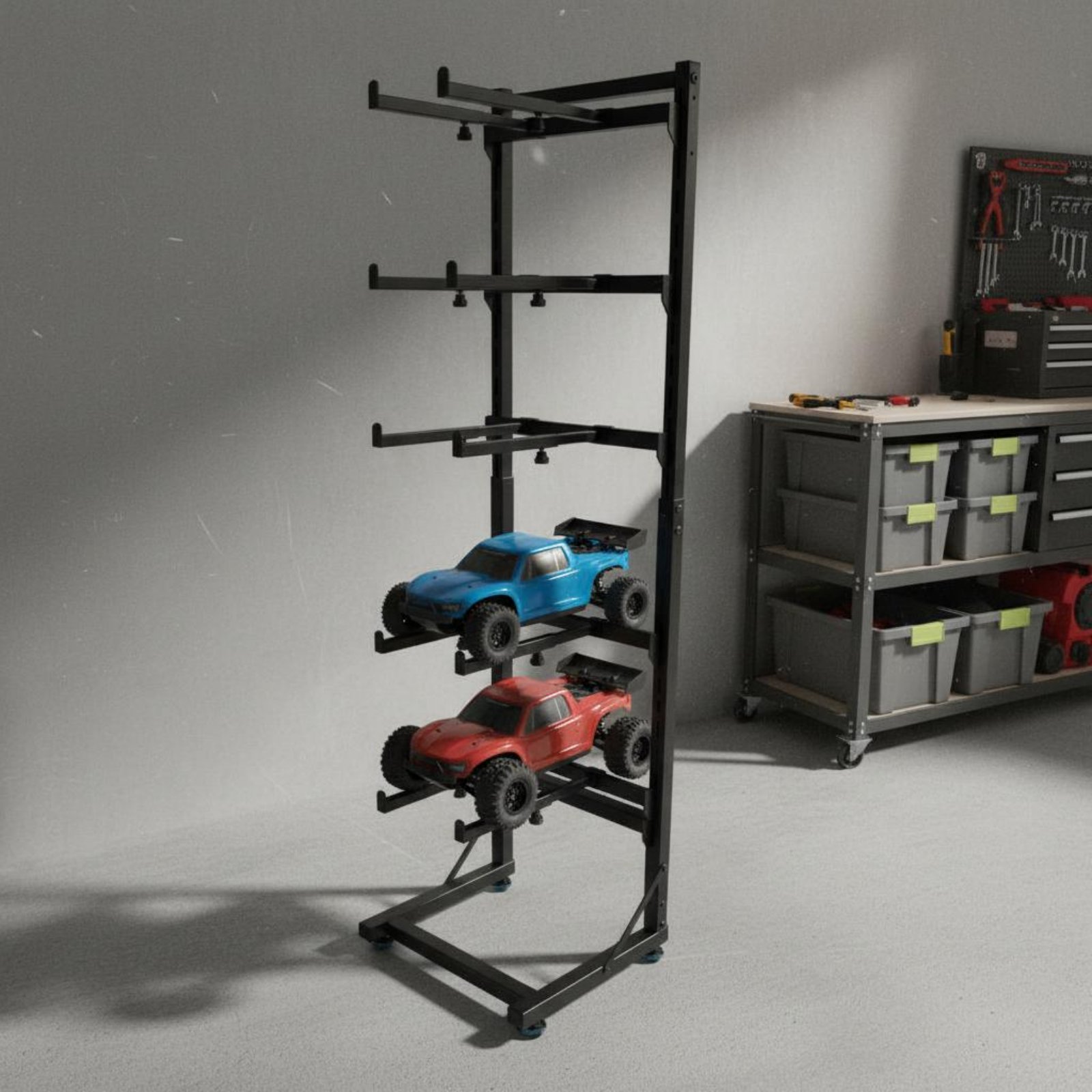 ชั้นวางรถ RC ประหยัดพื้นที่ ชั - Rc Hobby Garage บทวิจารณ์และราคา
