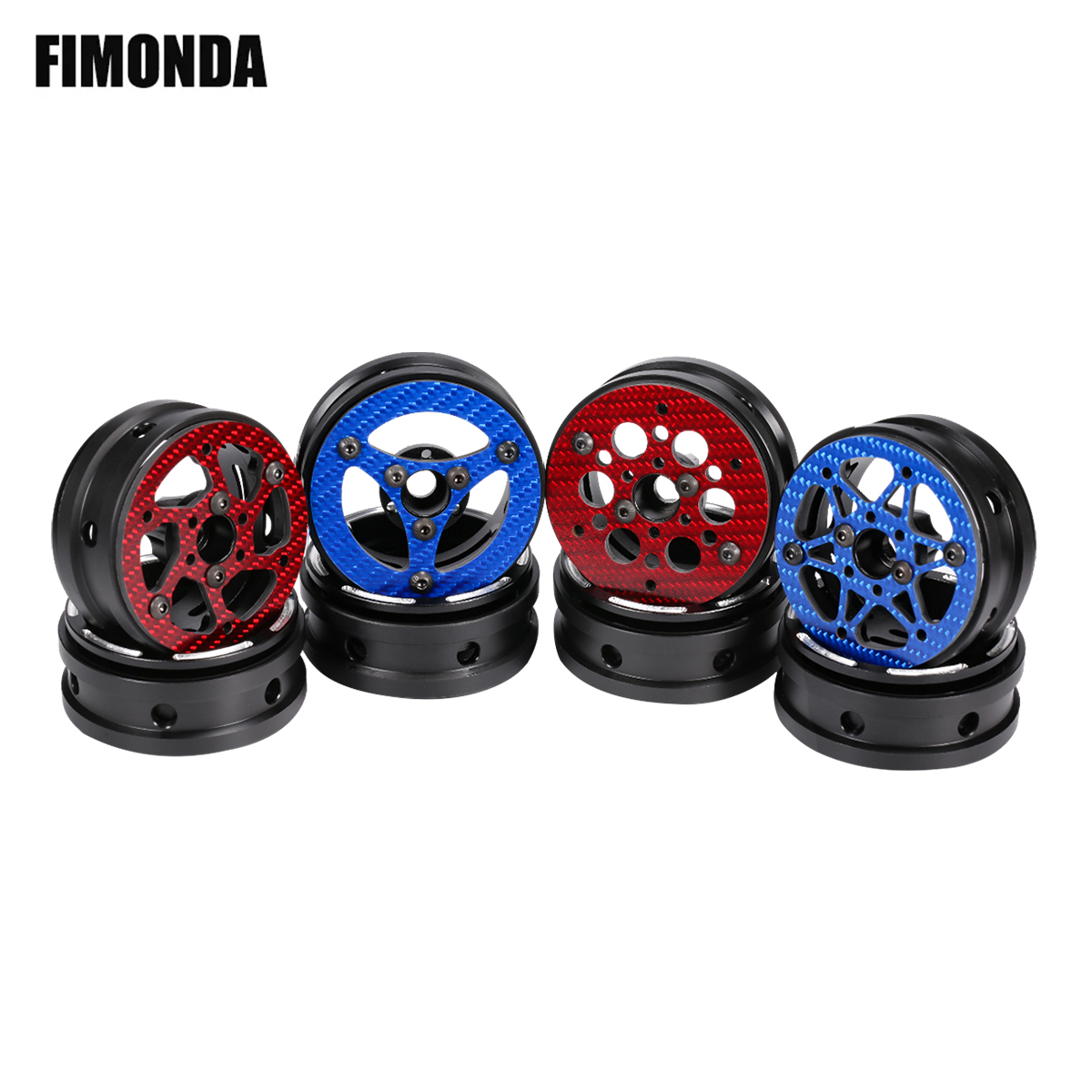 ขอบล้อคาร์บอนไฟเบอร์1.9นิ้วสีส - Rc Crawler 4X4 บทวิจารณ์และราคา