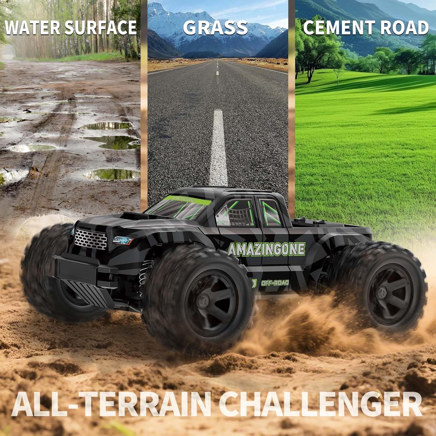 JT18W รถบังคับวิทยุ 4WD ความเร - Rc Hobby Grade Monster Truck บทวิจารณ์และราคา